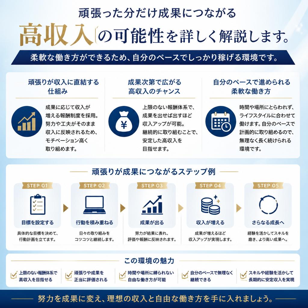 高収入のチャンス